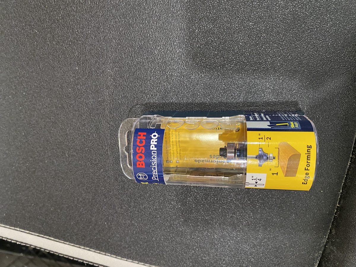 Round over router bit